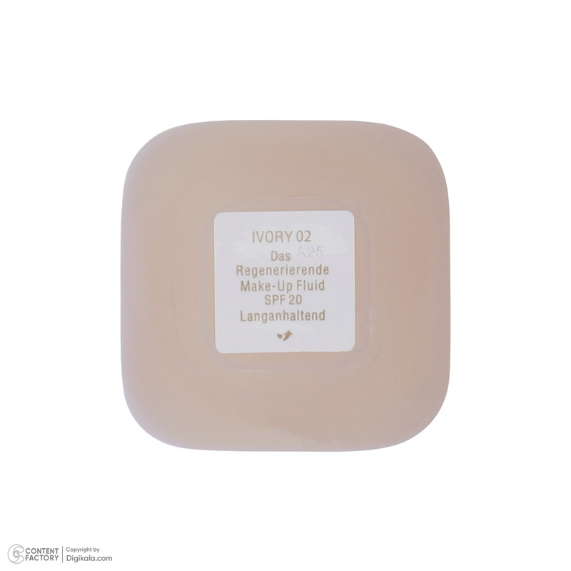 کرم پودر مایع SPF 20 لامر مدل Ivory شماره 02 مناسب برای پوست نرمال و خشک حجم 30 میلیلیتر