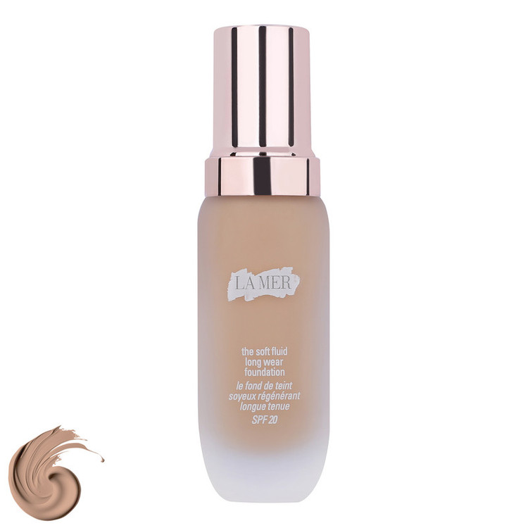 کرم پودر مایع SPF 20 لامر مدل Ivory شماره 02 مناسب برای پوست نرمال و خشک حجم 30 میلیلیتر