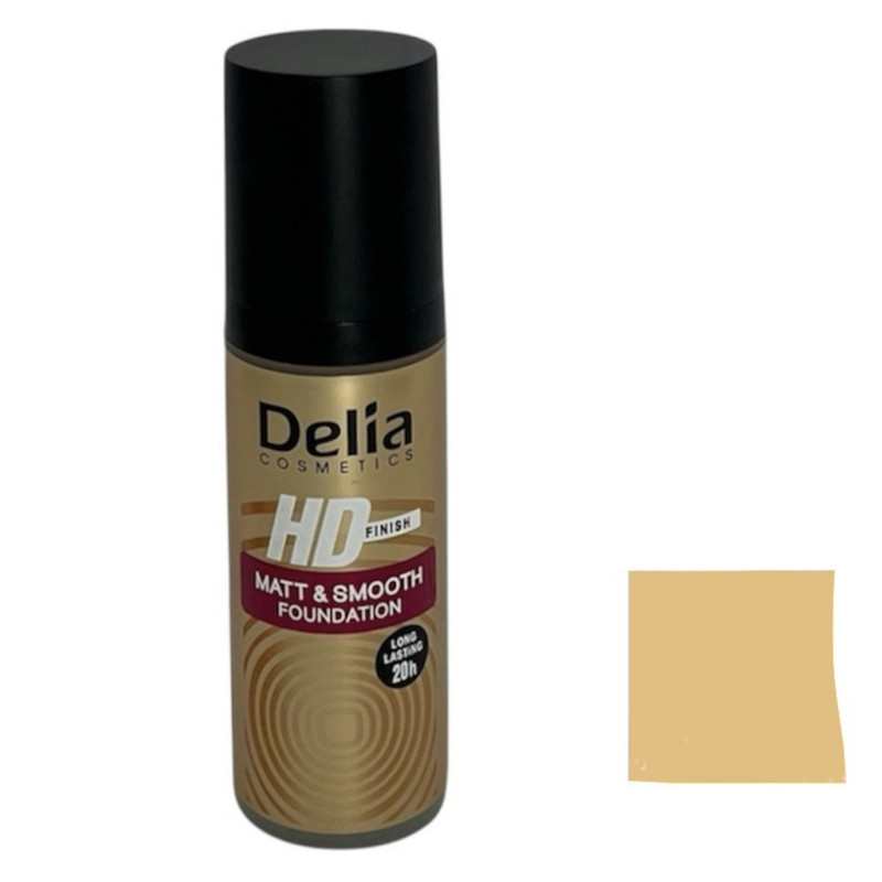 کرم پودر مایع spf15 دلیا مدل TAN BEIGE شماره 64 مناسب برای انواع پوست حجم 30 میلیلیتر