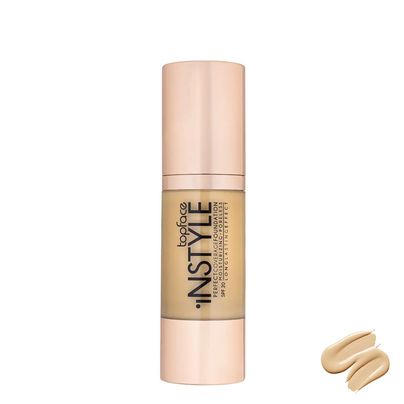 کرم پودر تاپ فیس مدل Perfect Coverage سری Instyle شماره 006 حجم 30 میلی لیتر