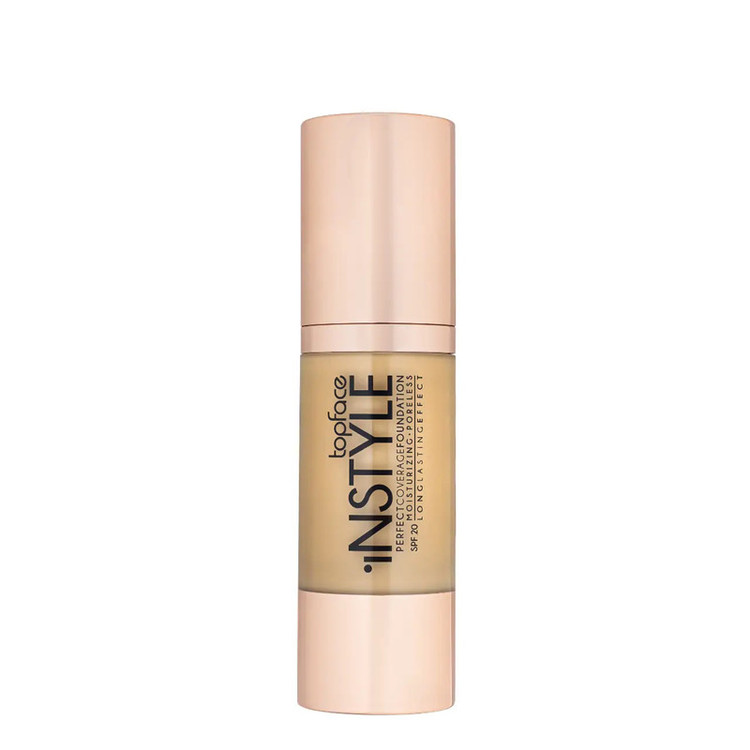 کرم پودر تاپ فیس مدل Perfect Coverage سری Instyle شماره 006 حجم 30 میلی لیتر