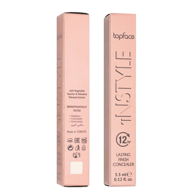 کانسیلر تاپ فیس مدل Lasting Finish سری Instyle شماره 001