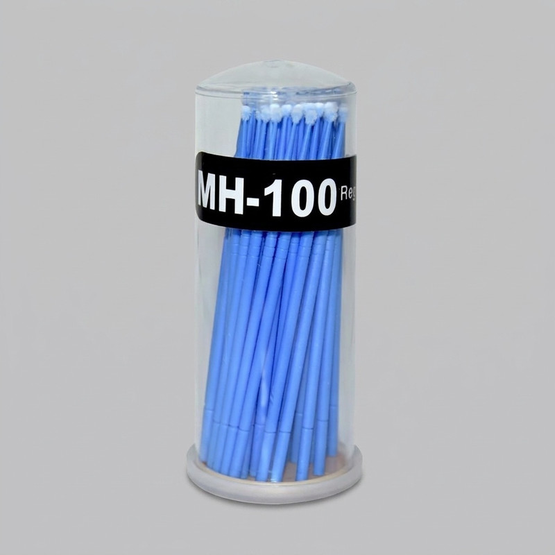 برس اکستنشن مژه مدل MH-100 بسته 100 عددی