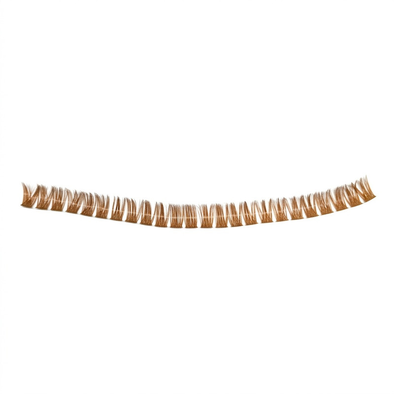 مژه مصنوعی ریسه ای رد چری مدل Fisher Coffee 8 بسته 5 عددی