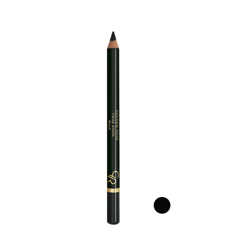 مداد چشم گلدن رس مدل True Kohl رنگ مشکی
