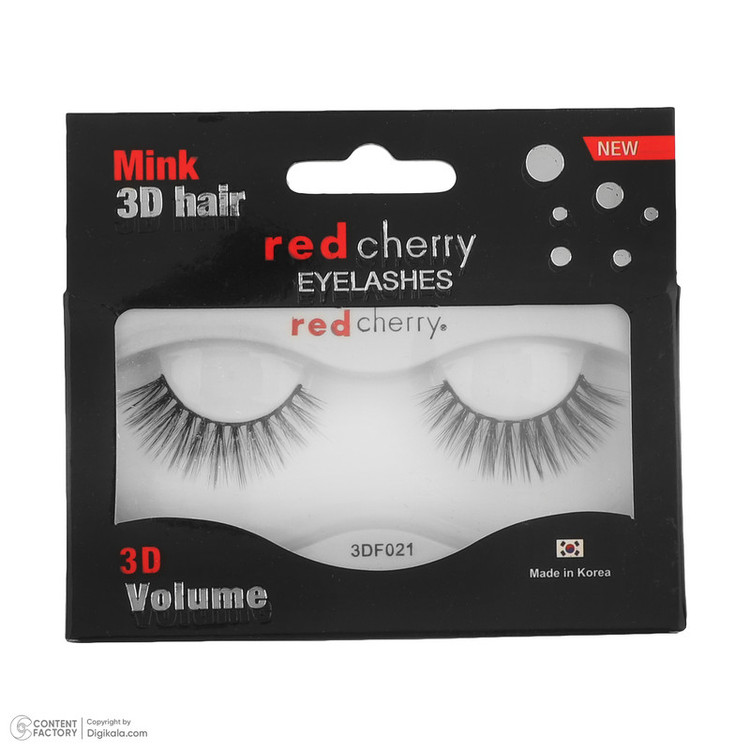 مژه مصنوعی سهبعدی رد چری مدل Mink 3D F021