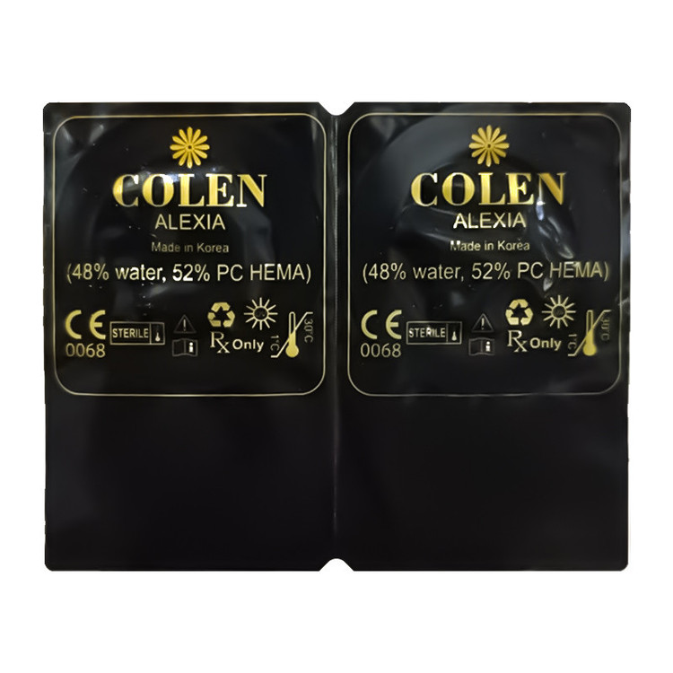 لنز چشم الکسیا مدل Colen شماره G7 رنگ خاکستری