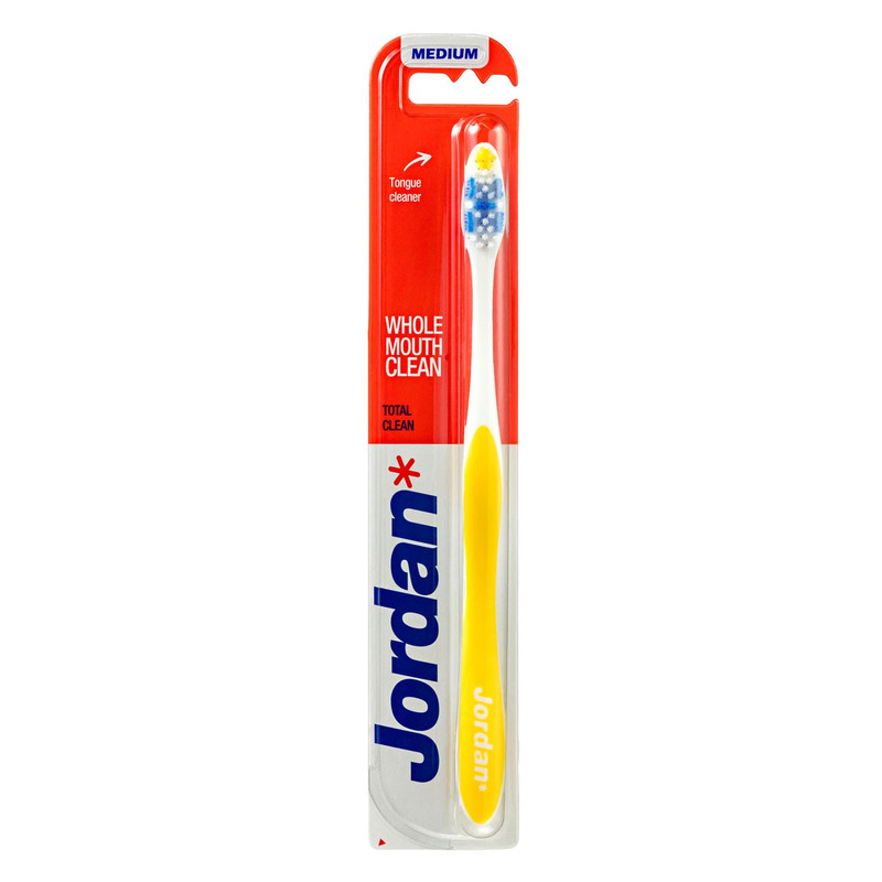 مسواک جردن مدل Total Clean متوسط