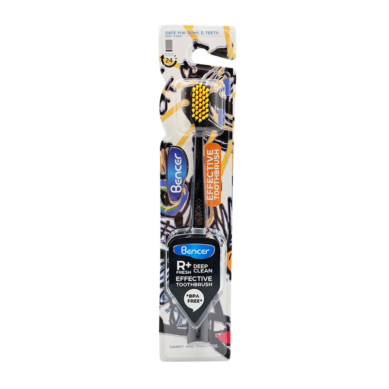 مسواک بنسر مدل Effective با برس متوسط مناسب برای همه دندانها