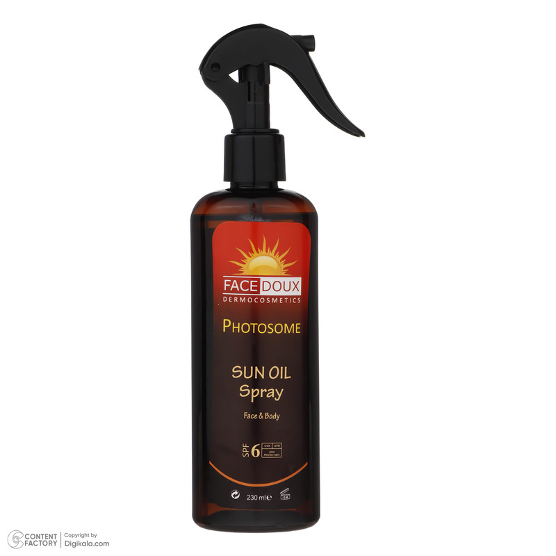 روغن آفتاب فیس دوکس مدل photosome حجم 230 میلی لیتر