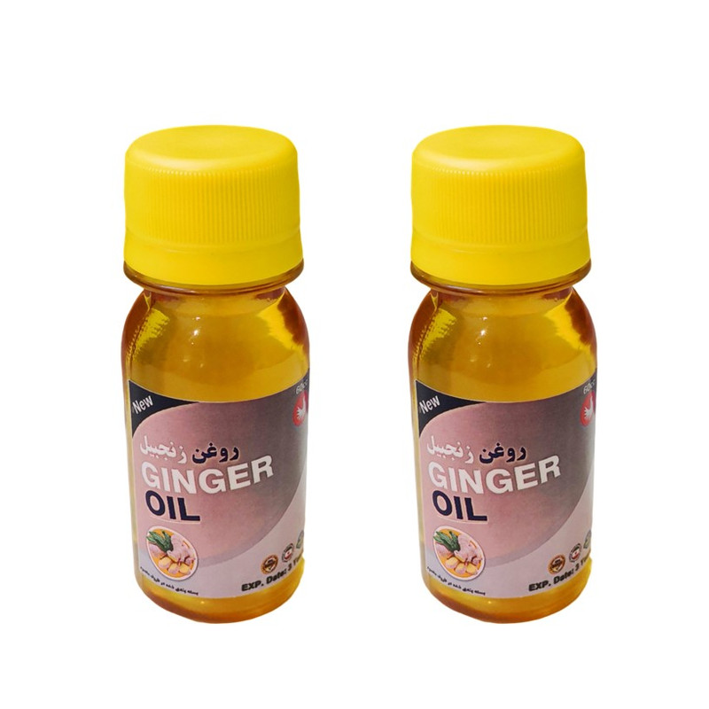 روغن زنجبیل پامکا مدل پایه حجم 60 میلی لیتر مجموعه 2 عددی