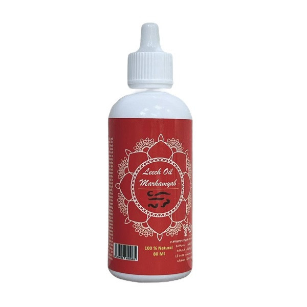 روغن بدن حجمدهنده و سفتکننده مرهم یاب مدل Leech Oil حجم 80 میلیلیتر با ترکیبات ارگانیک و ویتامینهای متنوع، افزایش گردش خون، کاهش ترک پوست و چینوچروک، مناسب بانوان و آقایان