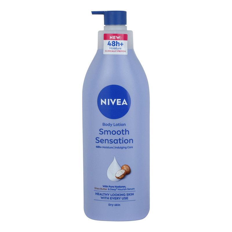 لوسیون بدن نیوآ مدل Smooth Sensation مناسب برای پوست های خشک حجم 400 میلی لیتر