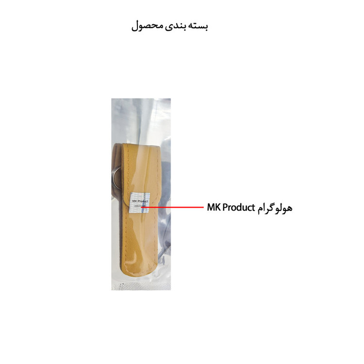 گوش پاک کن مجموعه نظافت گوش مدل MK-YE با سری قابل شستشو گرد استیل و ضد آب مناسب برای بزرگسالان، بسته 6 عددی