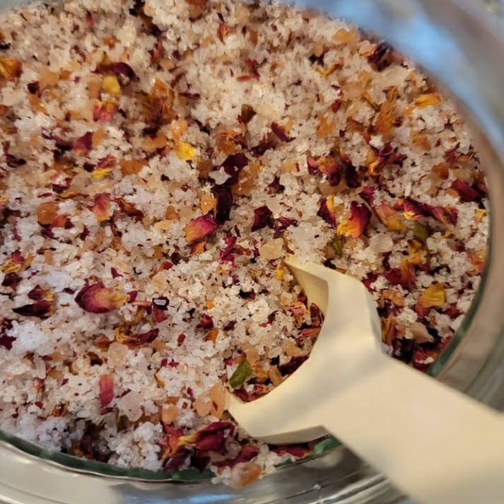 نمک حمام رز گلد مدل Star Mix 6 وزن 1000 گرم