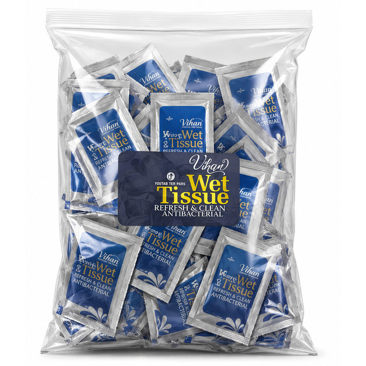 دستمال مرطوب ویهان مدل AntiBacterial- 40 بسته 40 عددی