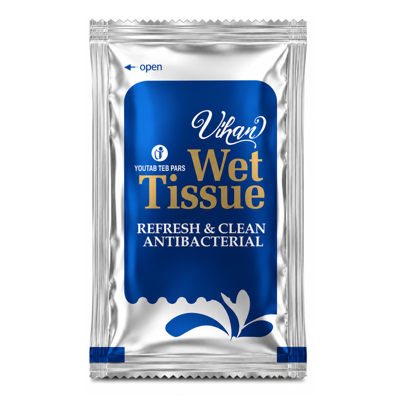 دستمال مرطوب ویهان مدل AntiBacterial- 40 بسته 40 عددی