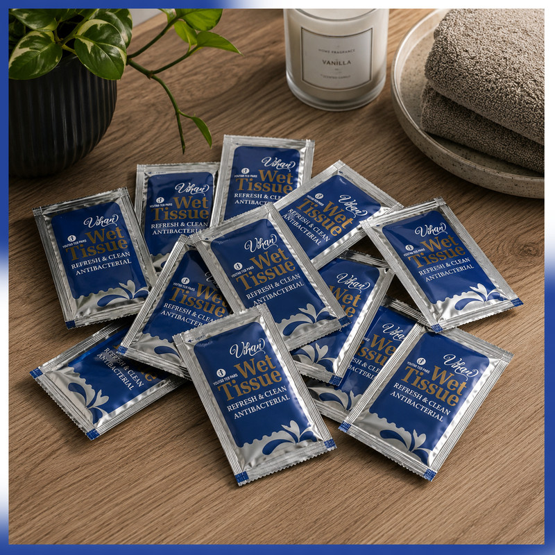 دستمال مرطوب ویهان مدل AntiBacterial- 40 بسته 40 عددی