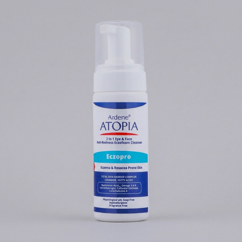 فوم شست‌وشوی صورت آردن آتوپیا مدل ECZOPRO حجم 150 میلی‌لیتر