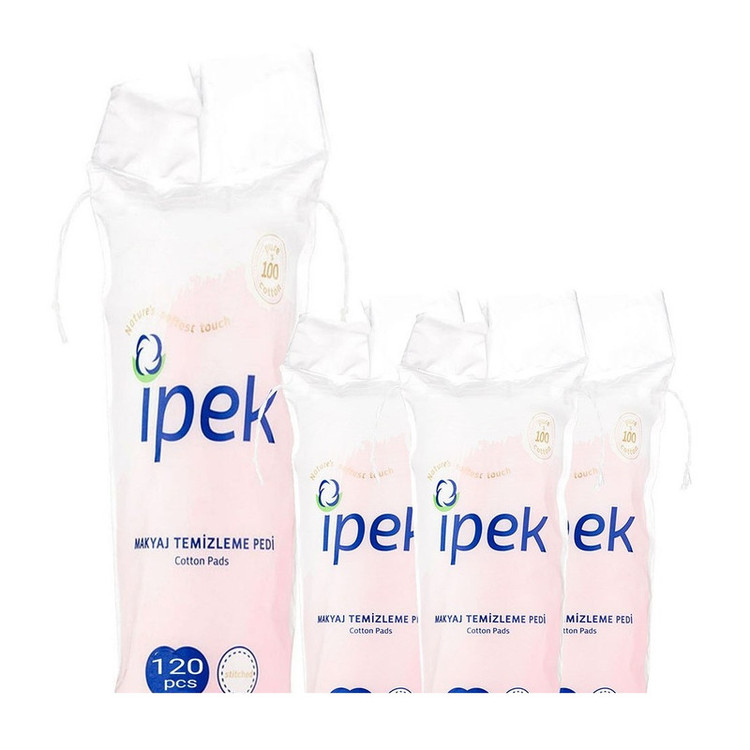پد آرایشی ایپک مدل makyaj cotton بسته 120 عددی
