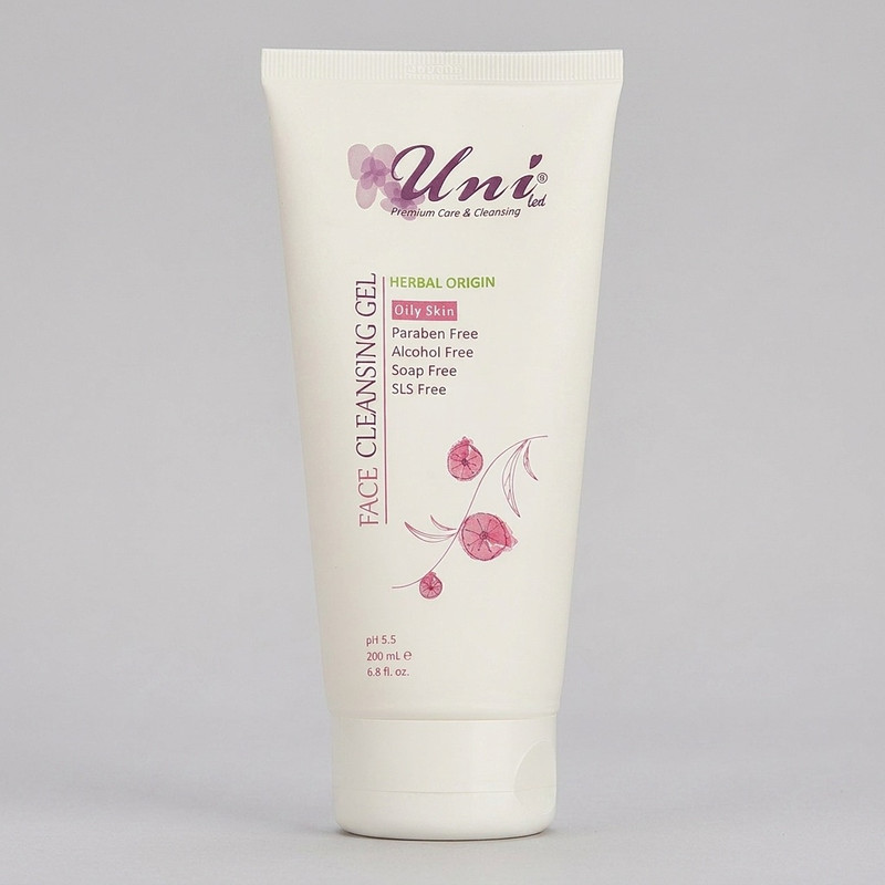 ژل شستوشوی صورت یونی لد سری Herbal Skin مدل Oily Skin حجم 200 میلیلیتر