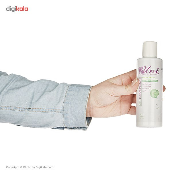 شیر پاک کن یونی لد سری Herbal Origin مدل Dry And Sensitive Skin حجم 200 میلی لیتر