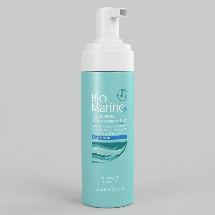 فوم شستوشوی صورت بایومارین مدل AQUA PURE حجم 150 میلیلیتر