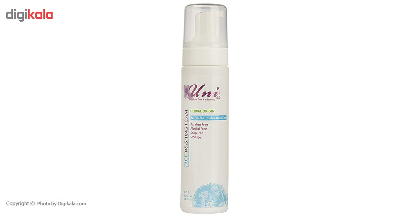فوم پاک کننده آرایش یونی لد مدل Normal And Combination Skin حجم 200 میلی لیتر