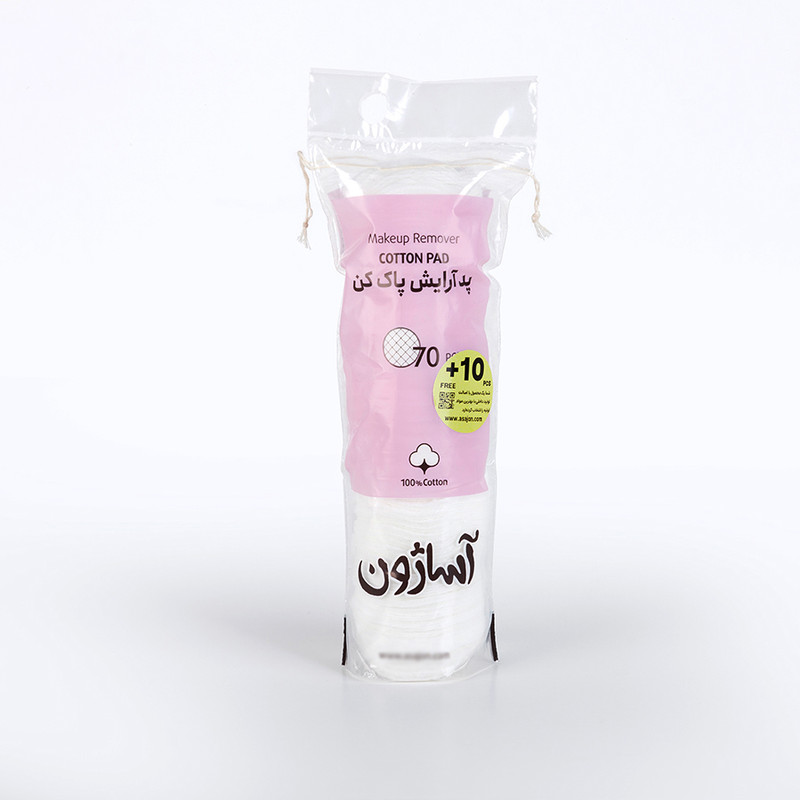 پد آرایش پاک کن آساژون مدل 3245 دو بسته 80 عددی