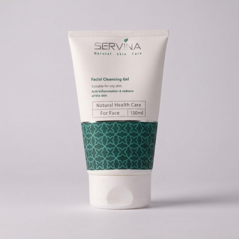 ژل شست و شوی صورت سروینا مدل Oily Skin حجم 150 میلی لیتر