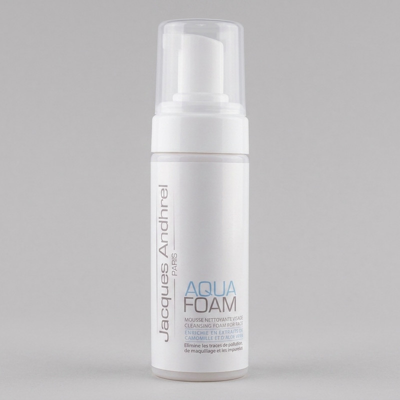 فوم شستشوی صورت ژاک آندرل پاریس مدل AQUA FOAM حجم 150 میلی لیتر