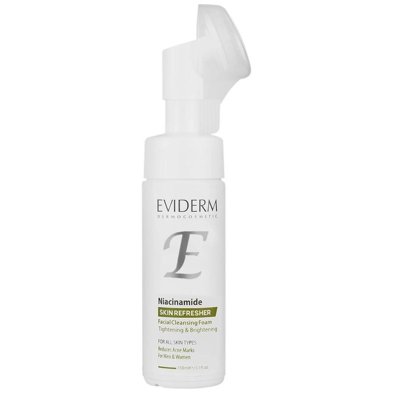 فوم شستوشوی صورت اویدرم مدل Niacinamide مناسب برای انواع پوست حجم 150 میلیلیتر