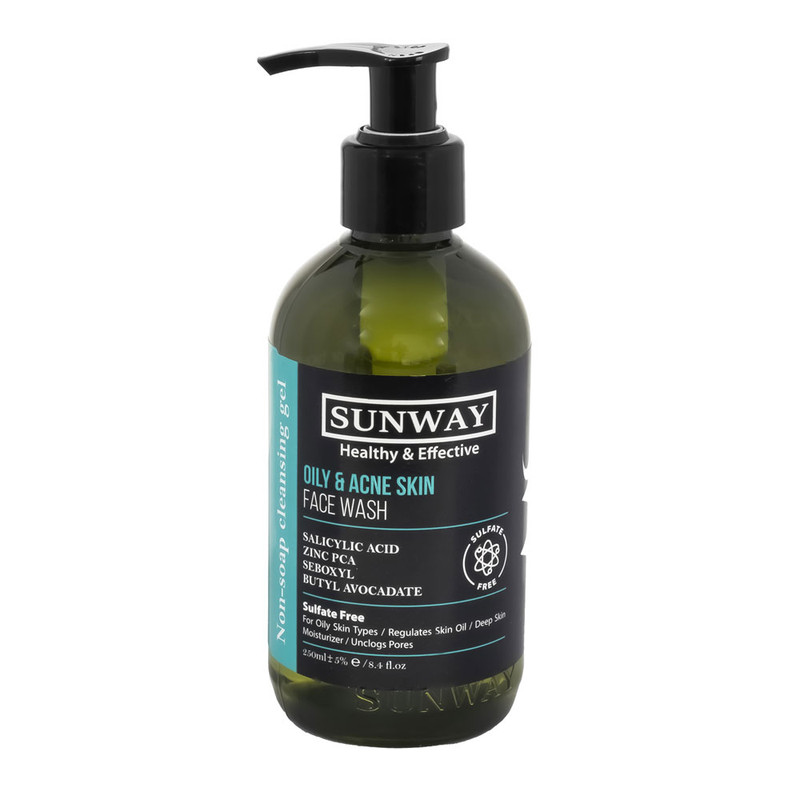 ژل شستشوی صورت مدل acne حجم 250 میلی لیتر
