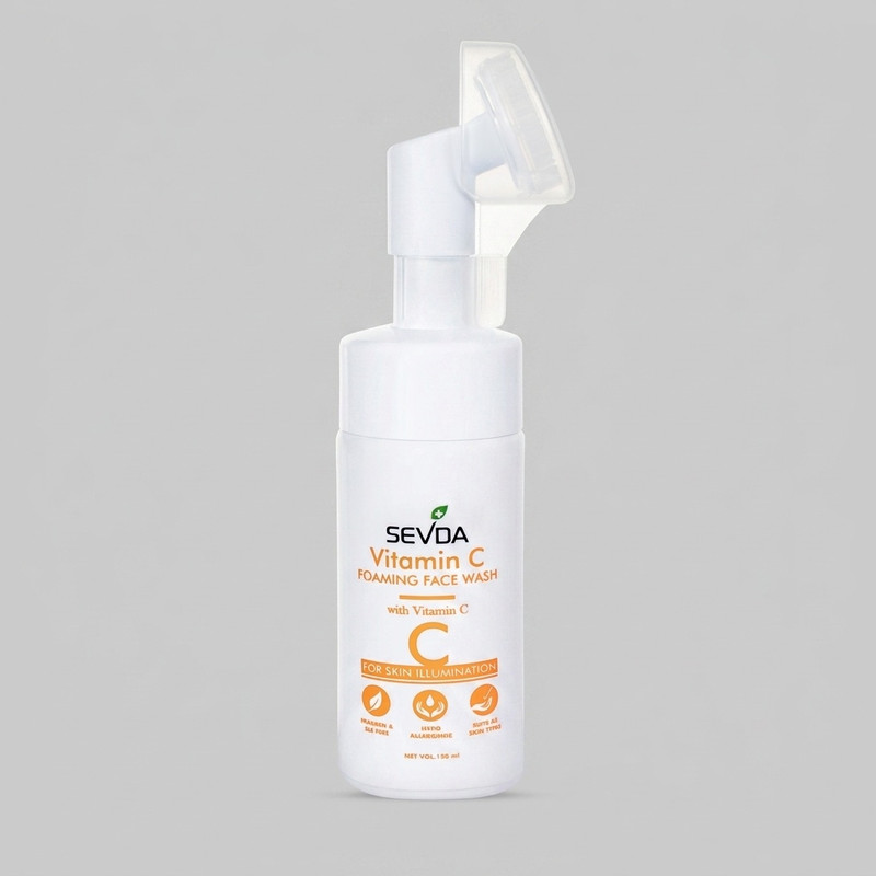 فوم شستشو صورت سودا مدل VITAMIN C حجم 150 میلیلیتر