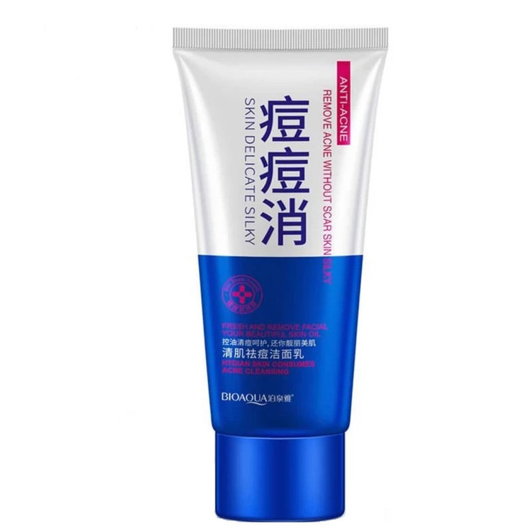 فوم شستشو صورت بایو آکوا مدل Acne حجم 100 میلی لیتر به همراه فوم شستشو صورت بایو آکوا مدل سالیسیلیک اسید