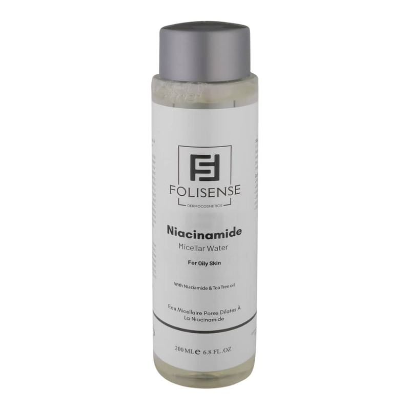 میسلار واتر فولیسنس مدل niacinamide مناسب برای پوست چرب حجم 200 میلیلیتر