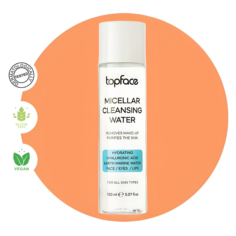 میسلار واتر تاپ فیس مدل HYDRATING مناسب برای انواع پوست حجم 150 میلی لیتر
