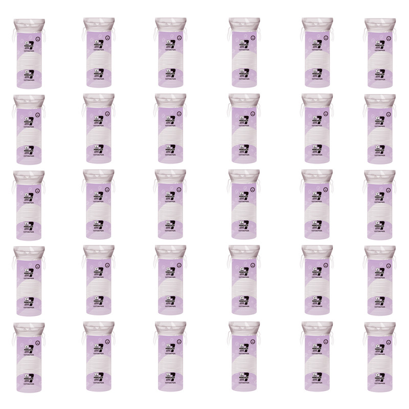 پد آرایشی هفت منشور مدل Double 30 سی بسته 72 عددی