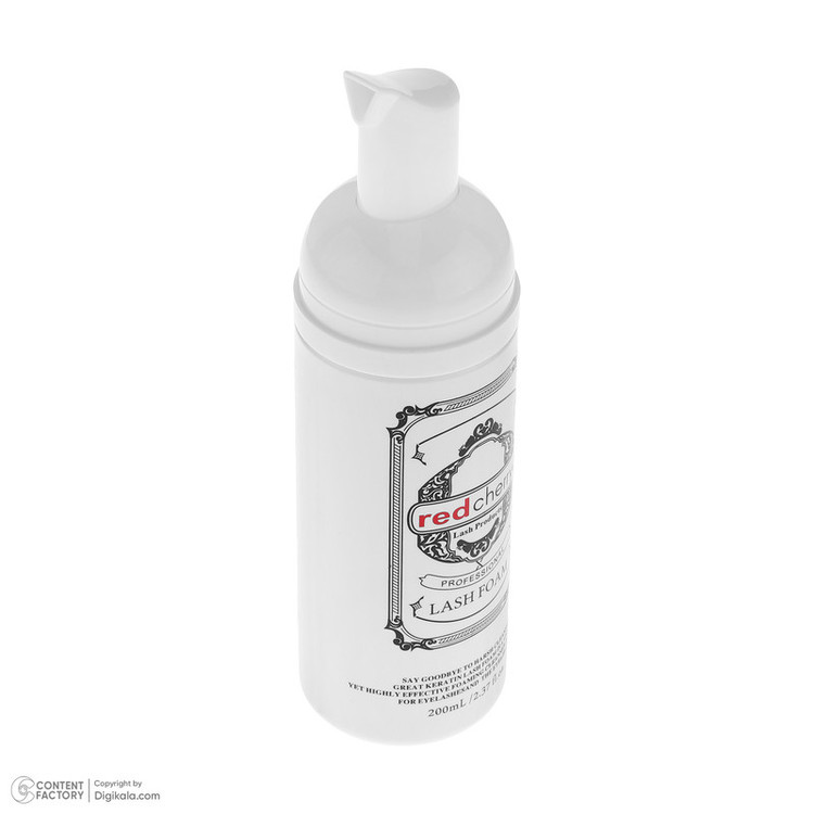 فوم شستوشوی مژه و ابروی ردچری مدل Great Keratin حجم 200 میلیلیتر