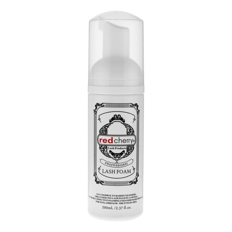 فوم شستوشوی مژه و ابروی ردچری مدل Great Keratin حجم 200 میلیلیتر