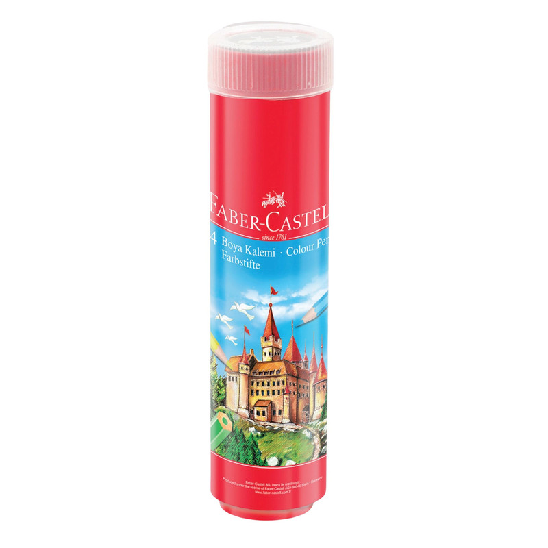 مداد رنگی 24 رنگ فابر کاستل مدل Col. Pencil Metal Tube