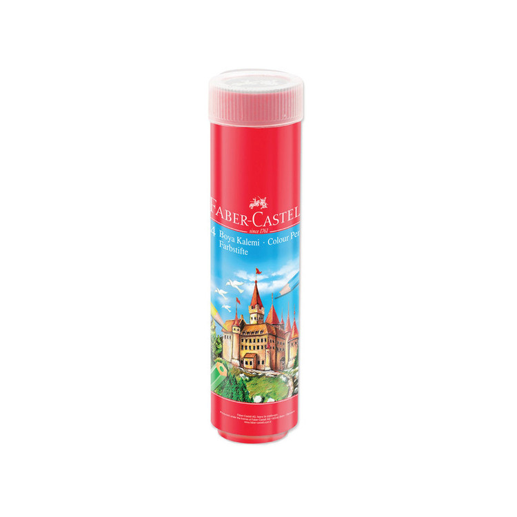 مداد رنگی 24 رنگ فابر کاستل مدل Col. Pencil Metal Tube