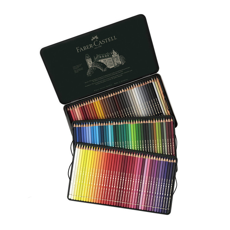 مداد رنگی 120 رنگ فابر کاستل مدل Polychromos