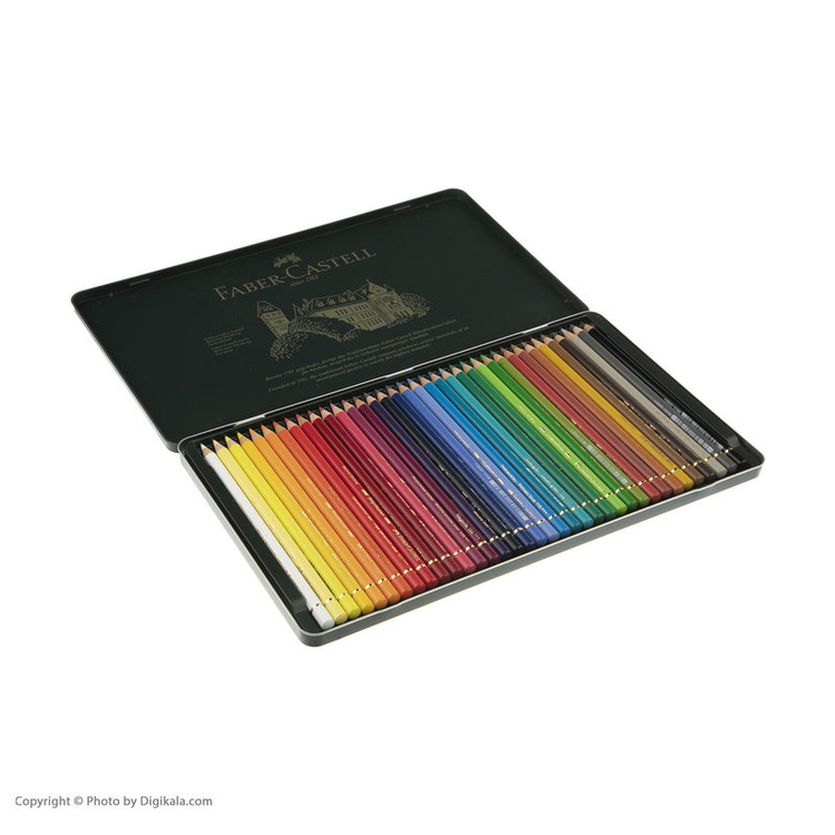 مداد رنگی 36 رنگ فابر کاستل مدل Polychromos