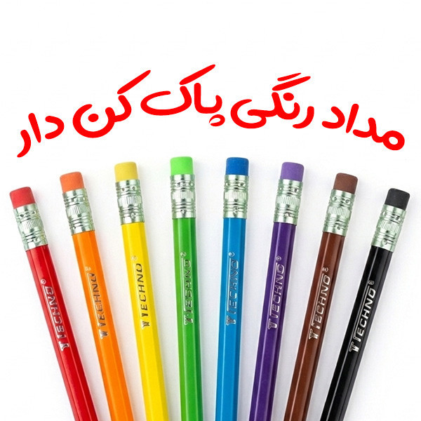 مداد رنگی 12 رنگ تکنو مدل 5399