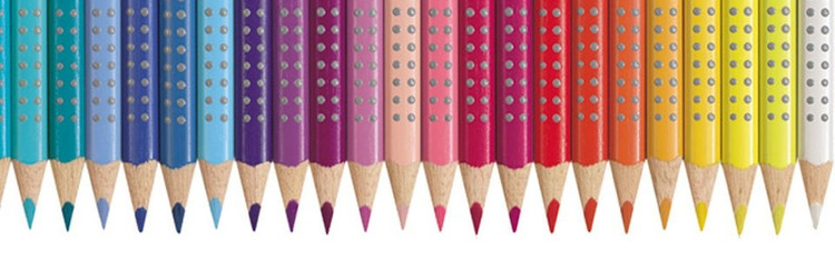 مداد رنگی 24 رنگ فابر-کاستل مدل Colour Grip