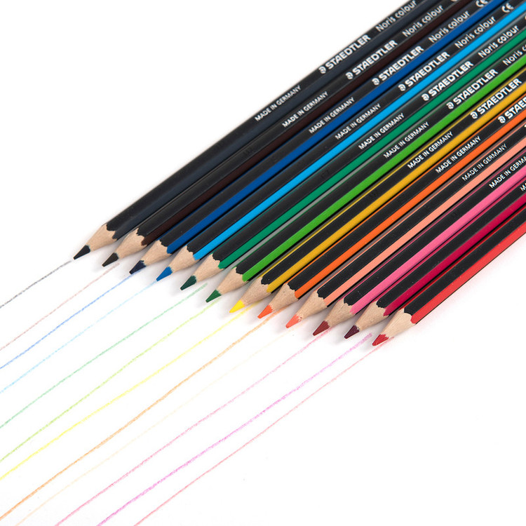 مداد رنگی 24رنگ استدلر مدل Noris Colour 185 C24