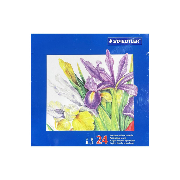 مداد رنگی 24 رنگ استدلر مدل aquarell