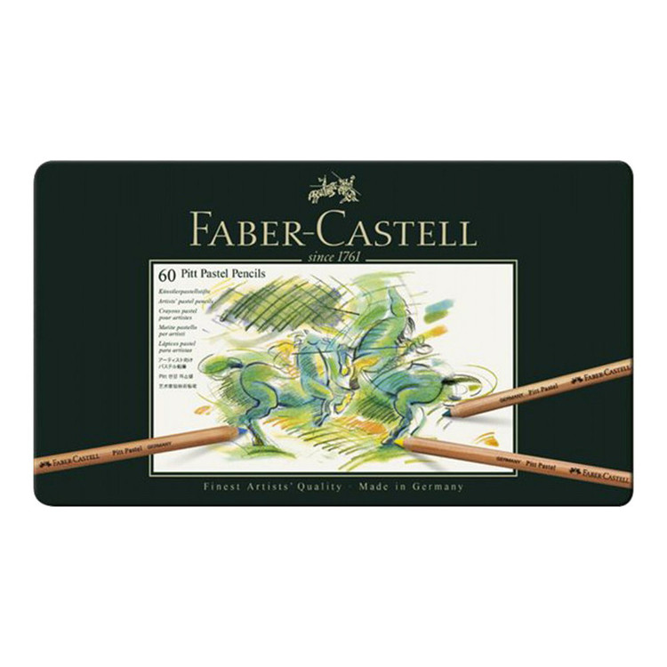 مداد پاستل 60 رنگ فابر کاستل مدل PITT PASTEL کد 60595
