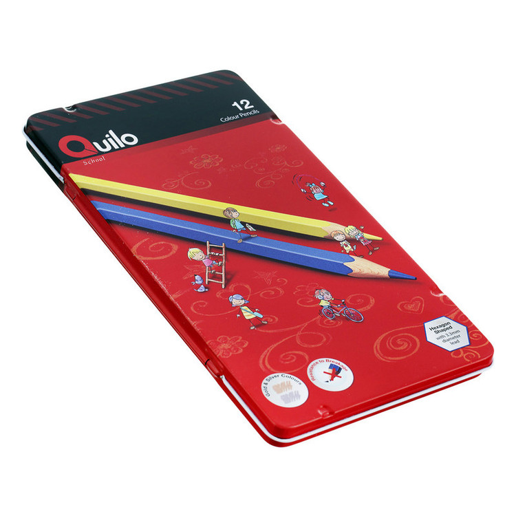 مداد رنگی 12 رنگ کوییلو مدل 12C - 4 Plus